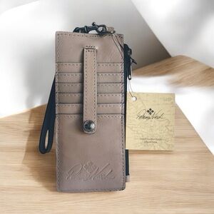Patricia Nash Leather Alanna Wristlet Wallet